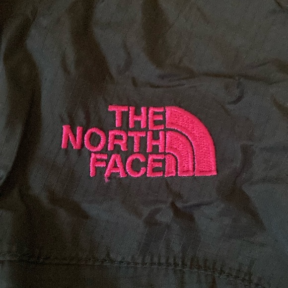 The North Face Black Jacket with Pink Highlights - Picture 2 of 3